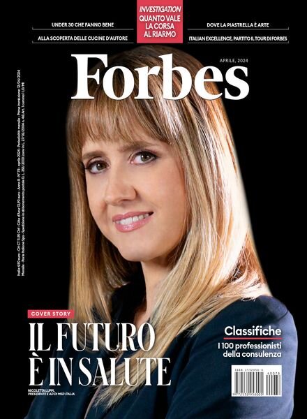 Forbes Italia – Aprile 2024 Cover