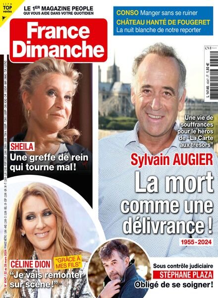France Dimanche – 22 Mars 2024 Cover