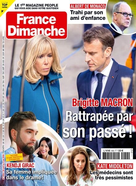 France Dimanche – 26 Avril 2024 Cover