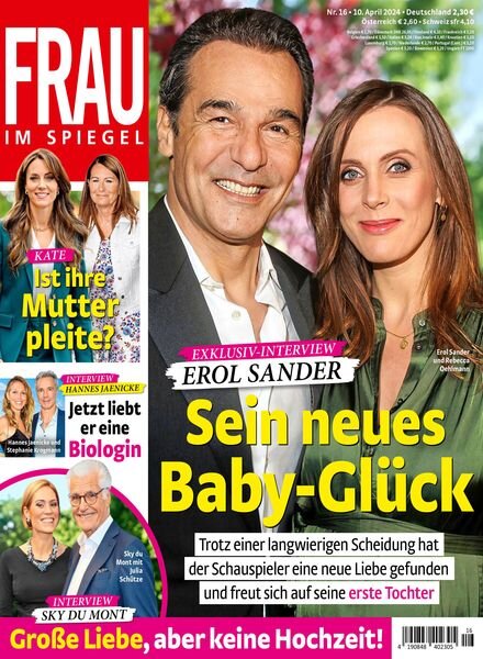 Frau im Spiegel – 10 April 2024 Cover