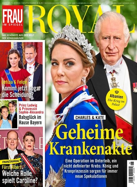 Frau im Spiegel Royal – Mai-Juni 2024 Cover