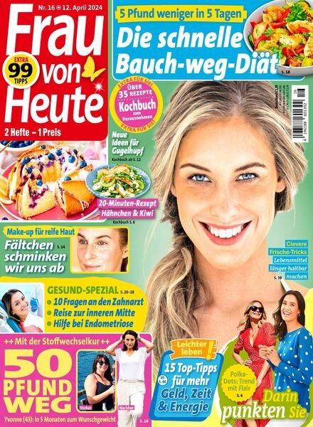 Frau von Heute – 12 April 2024 Cover