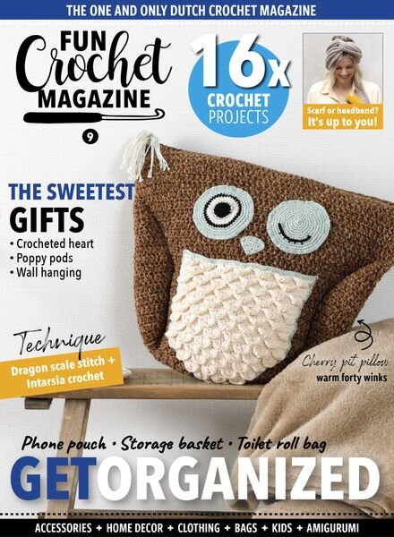 Fun Crochet Magazine – Issue 9 – 18 April 2024 Cover