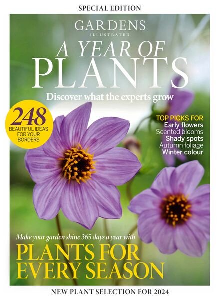 Gardens Illustrated Special Edition – A Year of Plants Discover What the Experts Grow 2024 Cover