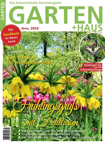 Garten+Haus – April 2024 Cover