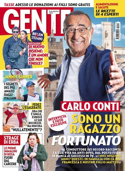 Gente Italia – 13 Aprile 2024 Cover