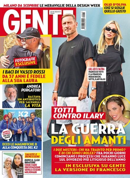 Gente Italia – 20 Aprile 2024 Cover
