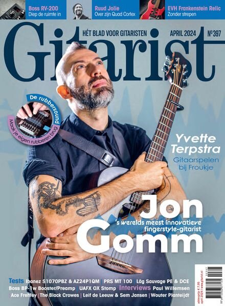 Gitarist Netherlands – April 2024 Cover