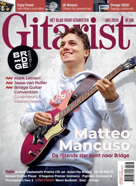 Gitarist Netherlands – Mei 2024 Cover
