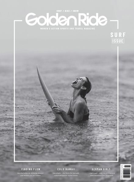 Golden Ride Magazine – The Ocean Within – Marz 2024 Cover