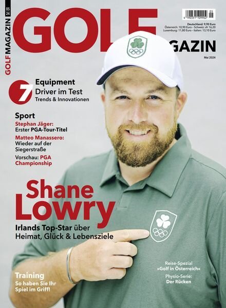 Golf Magazin – Mai 2024 Cover