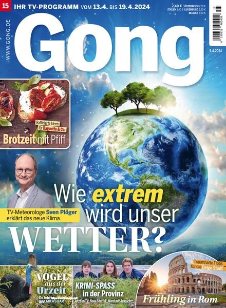 Gong Magazin – 5 April 2024 Cover