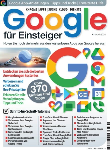 Google fur Einsteiger – April 2024 Cover