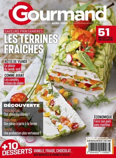 Gourmand – Avril 2024 Cover