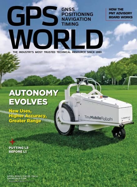 GPS World – April 2024 Cover