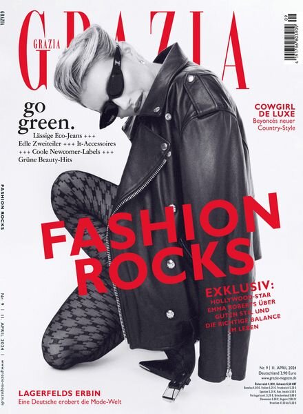 Grazia Germany – 11 April 2024 Cover