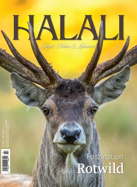 Halali – Mai-Juli 2024 Cover