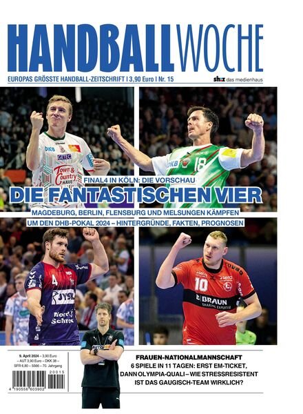 Handballwoche – 9 April 2024 Cover