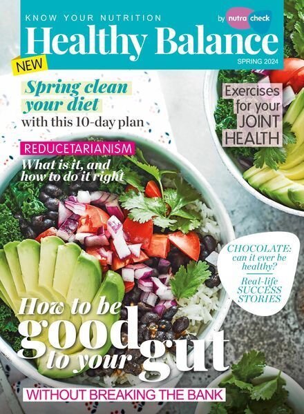Healthy Balance – Spring 2024 Cover