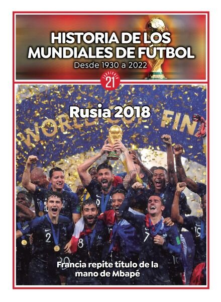 Historia de los mundiales de futbol – Marzo 2024 Cover