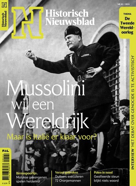 Historisch Nieuwsblad – Mei 2024 Cover