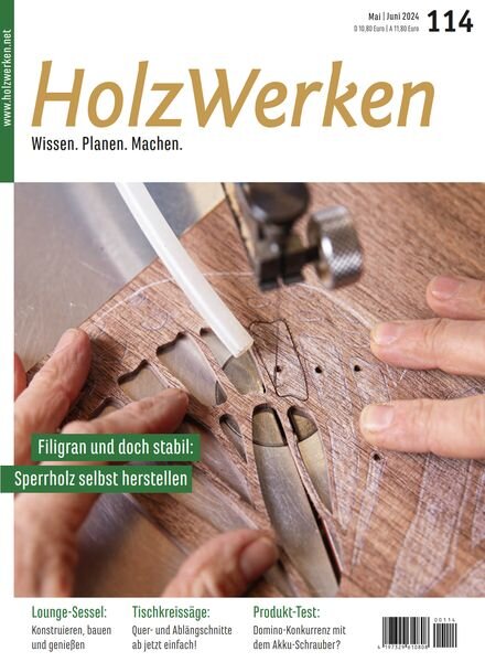 HolzWerken – Mai-Juni 2024 Cover