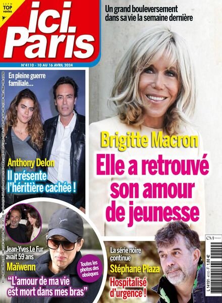 Ici Paris – 10 Avril 2024 Cover