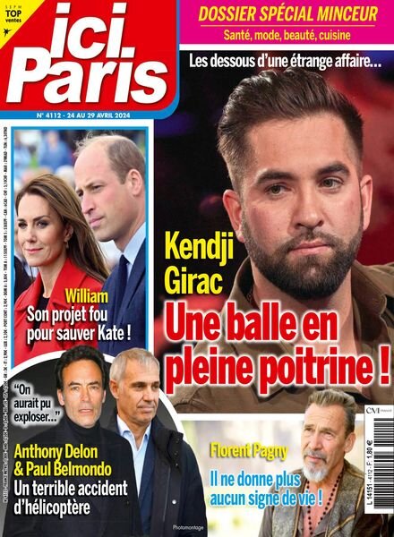 Ici Paris – 24 Avril 2024 Cover