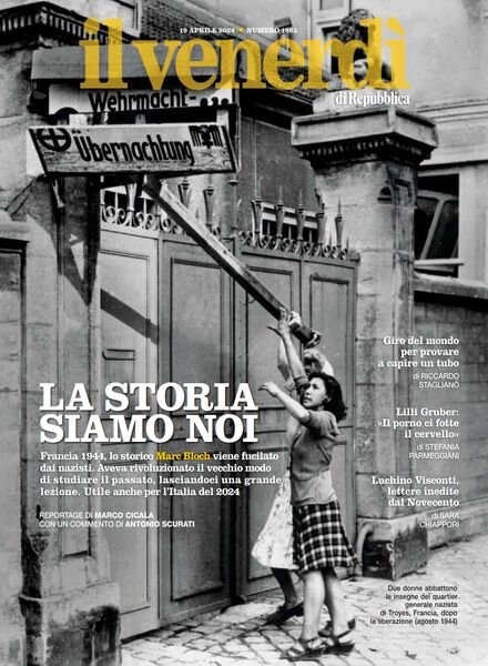 Il Venerdi di Repubblica – 19 Aprile 2024 Cover