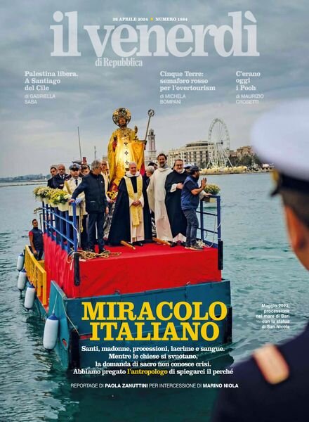 Il Venerdi di Repubblica – 26 Aprile 2024 Cover