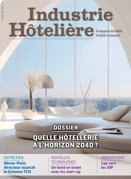 Industrie Hoteliere – Avril 2024 Cover