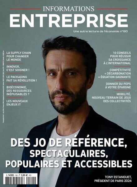 Informations Entreprise – Avril-Juin 2024 Cover