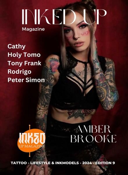 Inked Up Magazine – Issue 9 April 2024 Cover