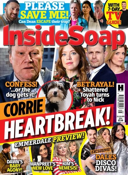 Inside Soap UK – Issue 16 – 20 April 2024 Cover