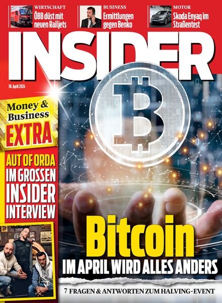 Insider Austria – 10 April 2024 Cover