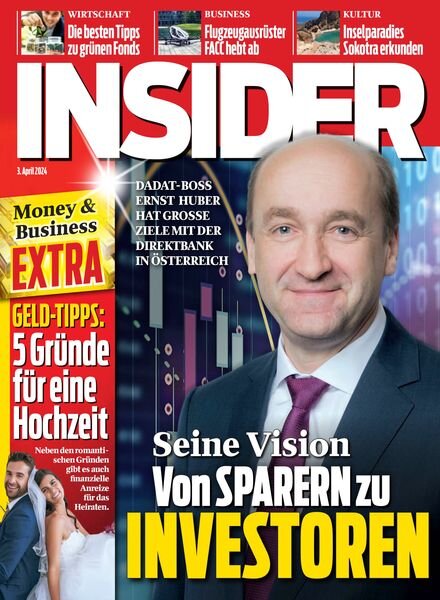 Insider Austria – 3 April 2024 Cover