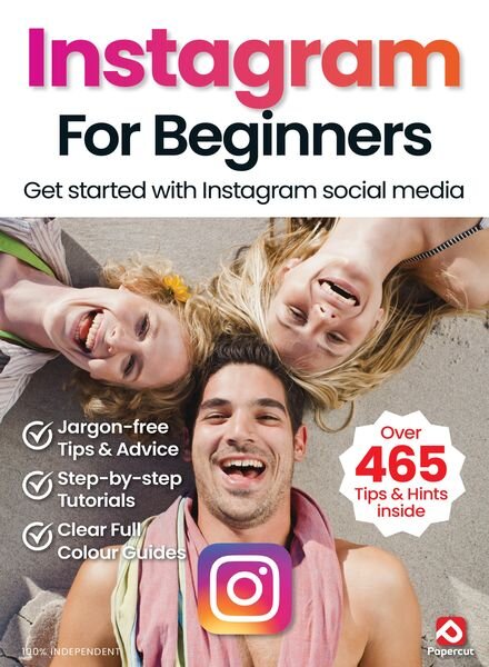 Instagram For Beginners – April 2024 Cover