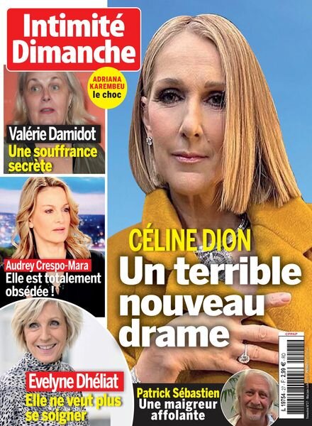 Intimite Dimanche – Mai-Juin-Juillet 2024 Cover