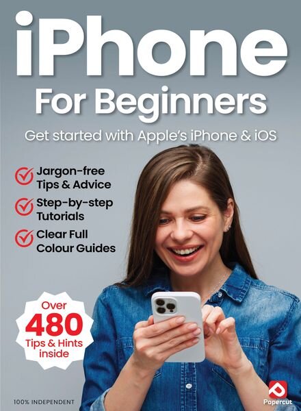 iPhone For Beginners – April 2024 Cover