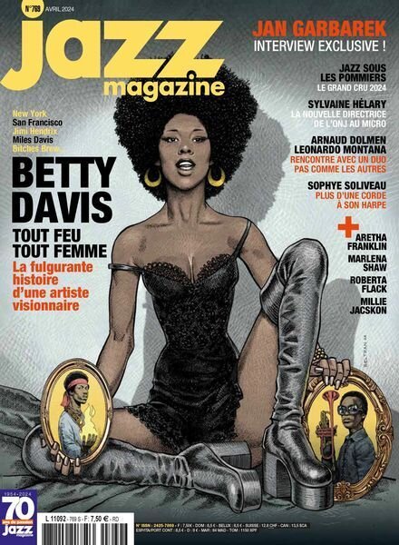 Jazz Magazine – Avril 2024 Cover