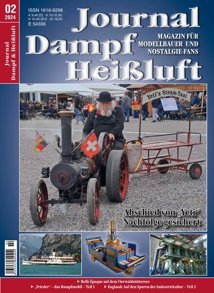 Journal Dampf & Heissluft – 19 April 2024 Cover