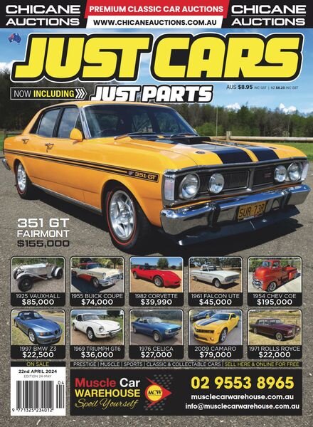 Just Cars – April 2024 Cover