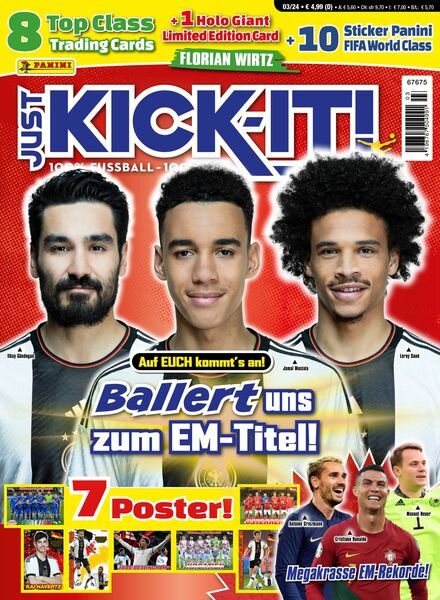 Just Kick-it! – April 2024 Cover