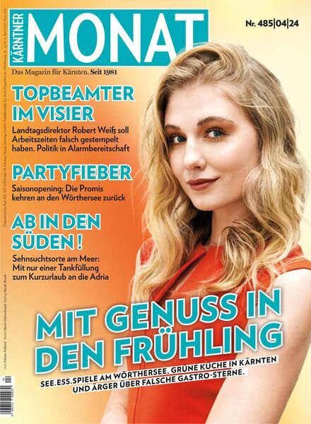 Karntner Monat – April 2024 Cover