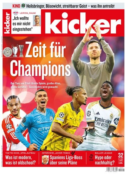 Kicker Sportmagazin – 15 April 2024 Cover