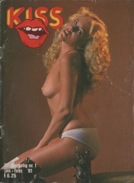 Kiss Netherlands – January 1981 Cover