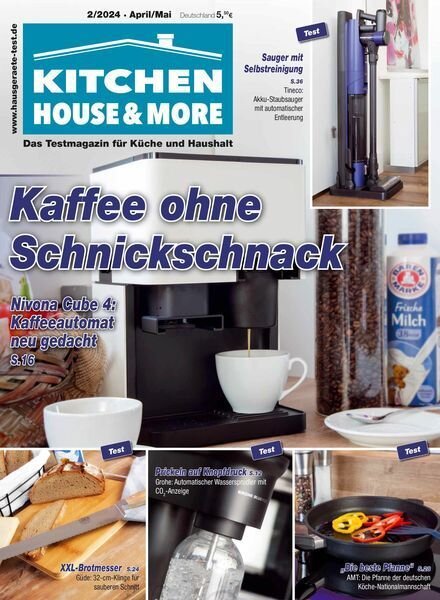 Kitchen House & More – April-Mai 2024 Cover