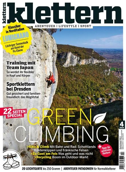 Klettern – April 2024 Cover