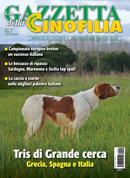 La Gazzetta Della Cinofilia Venatoria – Aprile 2024 Cover