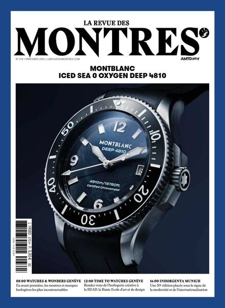 La revue des Montres – Printemps 2024 Cover